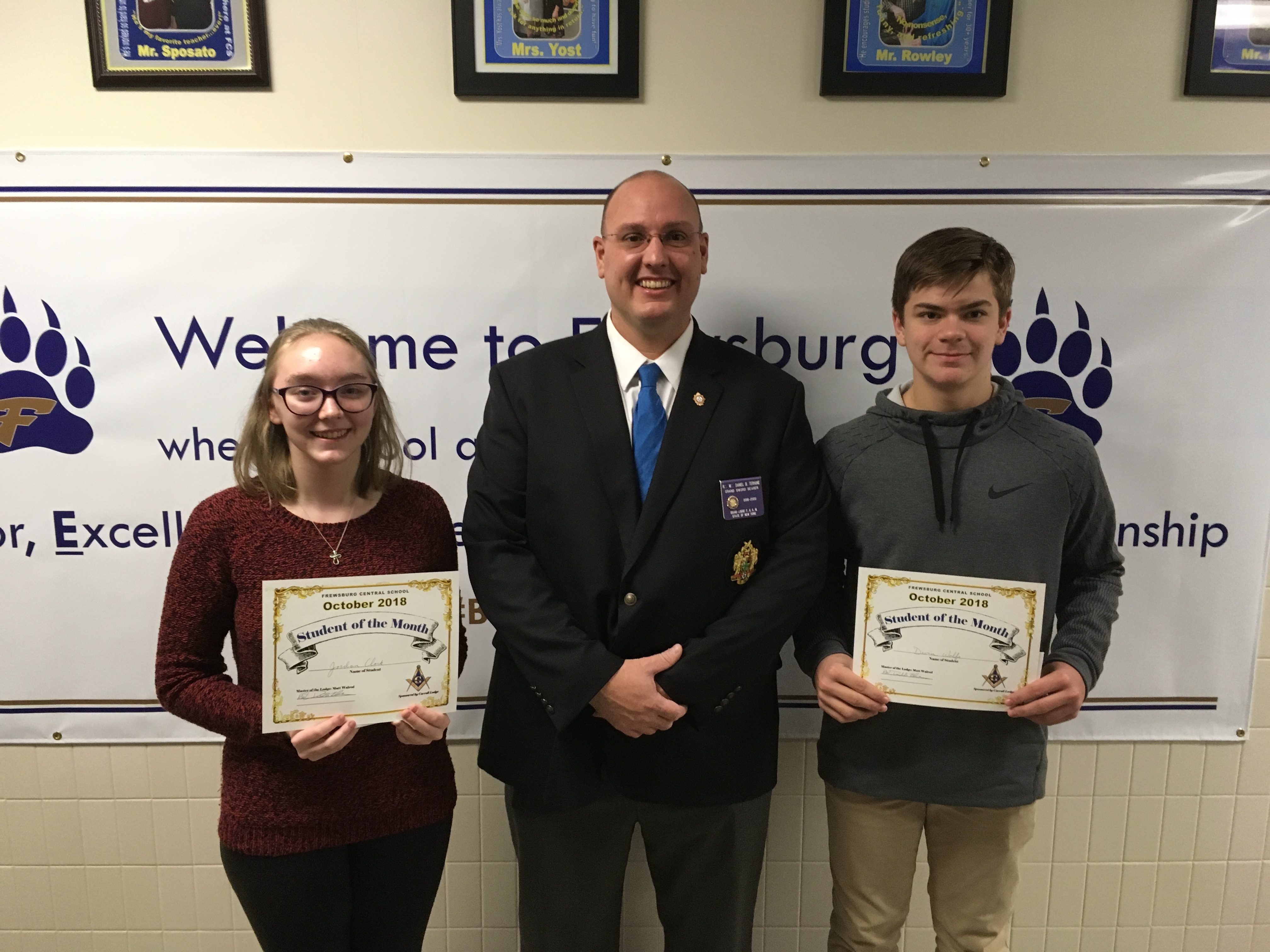 Frewsburg Announces Students Of October News, Sports, Jobs Post Journal